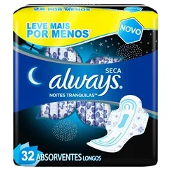 ALWAYS NOTURNO SECA C/ABAS L32P26