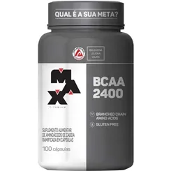 BCAA 2400 C/100 CPS MAX TITANIO
