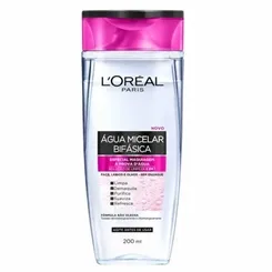 AGUA MICELAR BIFASICA LOREAL DEMAQUILANTE 200ML