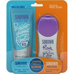 SUNDOWN FPS60/130ML+SUNDOWN PRAIA E PISCINA FPS 60/120ML