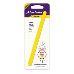 LIXA UNHA GOLD MERHEJE BASIC C/6