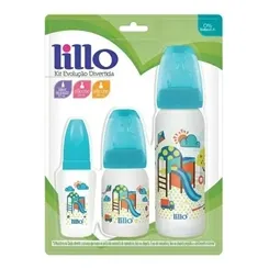 MAMAD.LILLO KIT EVOL DIVERTIDA C/3 AZUL