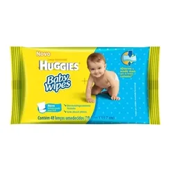 LENCOS UMED HUGGIES BABY WIPES C/48
