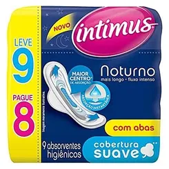 INTIMUS NOTURNO SUAVE C/AB LV9 PG8