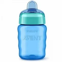 COPO AVENT BICO SILICONE AZUL 260ML