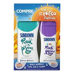 SUNDOWN FPS50/200ML + KIDS FPS 60/120ML