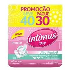 INTIMUS DAYS PROT DIARIO ULTRA FLEX.L40P30