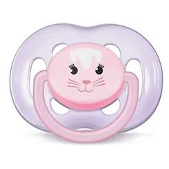 CHUPETA AVENT FREEFLOW GATO 6-18M