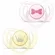 MINI CHUPETA AVENT 0-2M ROSA/AMARELO C/2