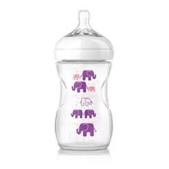 MAMADEIRA AVENT PETALA 260ML ROSA C/LILAS