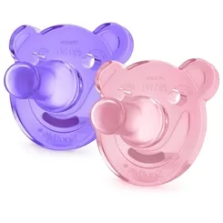 CHUPETA AVENT SUPER SOOTHIE C/2 ROSA/ROXO