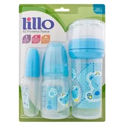 MAMAD.LILLO KIT PRIMEIROS PASSOS AZUL C/3