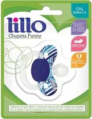CHUP.LILLO FUNNY ESTAMP ORTO SIL TAM 1 AZUL