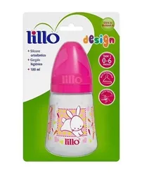 MAMAD.LILLO DESIGN FASHION ORT SIL 180ML TAM 1 ROSA