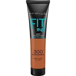 BASE LIQ.MAYBELLINE FIT ME 300 ESCURO ORIGINAL