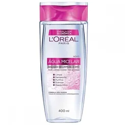 AGUA MICELAR LOREAL DEMAQUILANTE 400ML