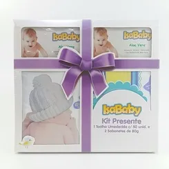 ISABABY KIT PRESENTE TOALHA UMED+2 SAB.ALOE VERA