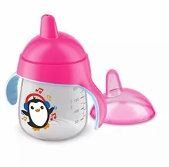 COPO AVENT PINGUIM ROSA 260ML