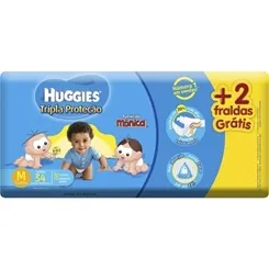 FRALDA MONICA JUMBO M C/32+2