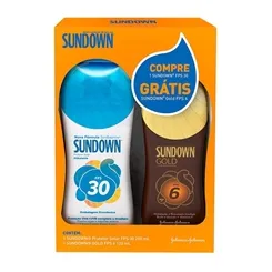 SUNDOWN FPS 30 200ML + GOLD FPS6