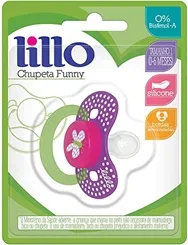 CHUP.LILLO FUNNY MENINA ORTO SIL.TAM1 LILAS