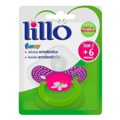 CHUP.LILLO FUNNY MENINA ORTO SIL.TAM2 LILAS