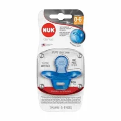 CHUPETA NUK 100% SILICONE MASC TAM 1