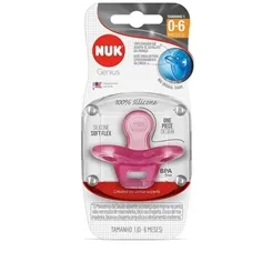 CHUPETA NUK 100% SILICONE FEM TAM 1