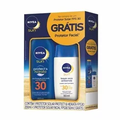 NIVEA SUN FPS30 200ML + NIVEA SUN FACIAL TS FPS30 50ML