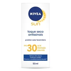 NIVEA SUN FACIAL T.SECO FPS 30 50ML