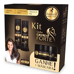 HASKELL KIT CAVALO FORTE SH+COND+MASC