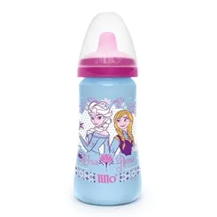 COPO COLORS DISNEY FROZEN ELZA E ANNA 300ML ROSA