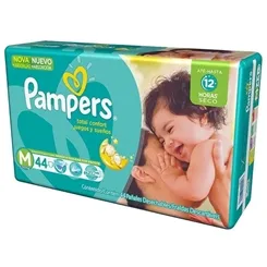 FRALDA PAMPERS T CONF M C/44