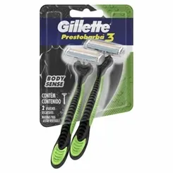 GILLETTE PREST 3 APAR BODYSENSE C/2