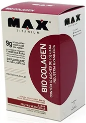BIO COLAGEN C/10 SACHES FRUTAS VERMELHAS MAX TITANIO