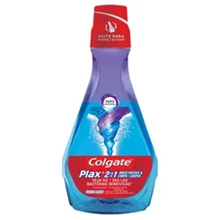 PLAX BUCAL FRESH MINT 2 EM 1 500ML