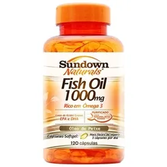 SUNDOWN FISH OIL 1000MG C/ 120 CAPS