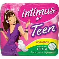 INTIMUS GEL TEEN C/ABAS SECA C/8