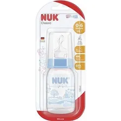 MAMAD.NUK CLASSIC SIL.TAM1 120ML AZUL
