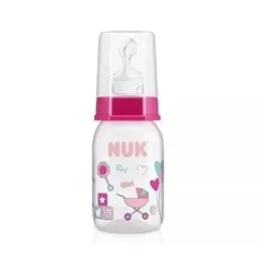 MAMAD.NUK CLASSIC SIL.TAM1 120ML ROSA