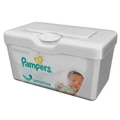 LENCOS UMED PAMPERS SENS C/56+FRASQ