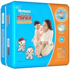 FRALDA MONICA HUGGIES VESTE FAC G C/18