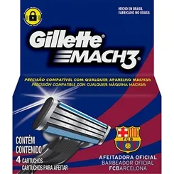 GILLETTE MACH 3 CART C/4