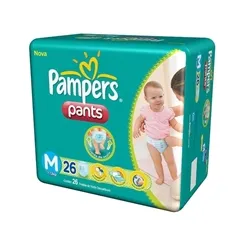FRALDA PAMPERS TOTAL CONF M C/24+2GRATIS