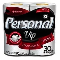PAPEL HIGIENICO PERSONAL VIP C/4