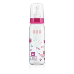 MAMAD.NUK 240ML SIL CORAÇ 741422-2R