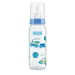 MAMAD.NUK 240ML SIL CARROS 741422-2A