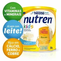 NUTREN KIDS BAUNILHA 350G