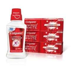 COLGATE LUMINOUS WHITE KIT 3 CD+ENX