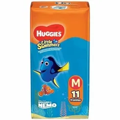 FRALDA HUGGIES PRAIA E PISCINA M C/11